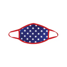 Neva Nude Murica Usa Blue Star Mask W/100% Cotton Liner Red - Large - Mask