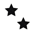 Neva Nude Pasties Neva Nude Pasty Starry Night Glitter Malice Black Set of 6 at the Haus of Shag