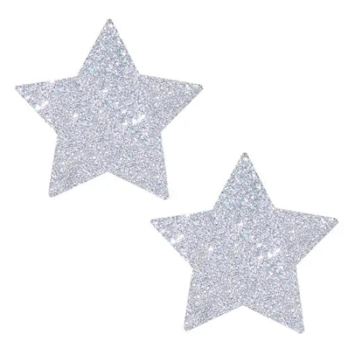 Neva Nude Pasty Starry Nights Silver Glitter - Pasties