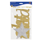 New Year’s Kiss Me At Midnight Streamer - Gold/silver - Party Supplies