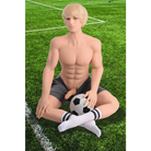 Kyle Fantasy Love Doll - Man Sitting on Ground with Soccer Ball