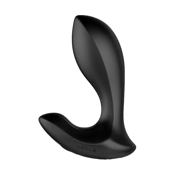 Nexus Duo Plug rechargeable remote-controlled vibrating silicone anal plug in black