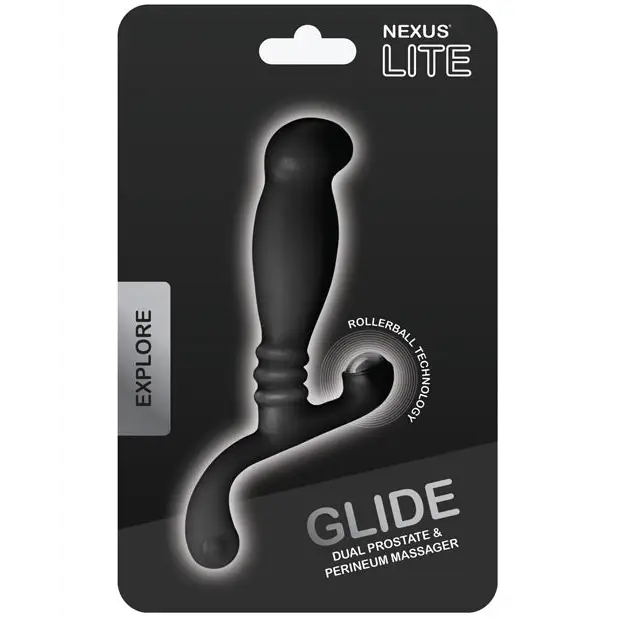 Nexus Glide Prostate Massager - Black - Butt Plug