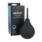 Nexus Enema Nexus Non-return Valve Anal Douche - 224 Ml Black at the Haus of Shag