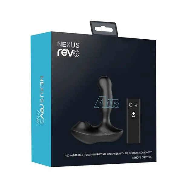 Nexus Revo Air: Rechargeable rotating prostate massager with remote and air suction