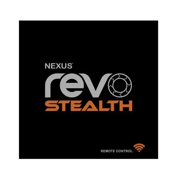 Nexus Prostate Vibrator Nexus Revo Stealth Remote Control Rotating Prostate Massager - Black at the Haus of Shag