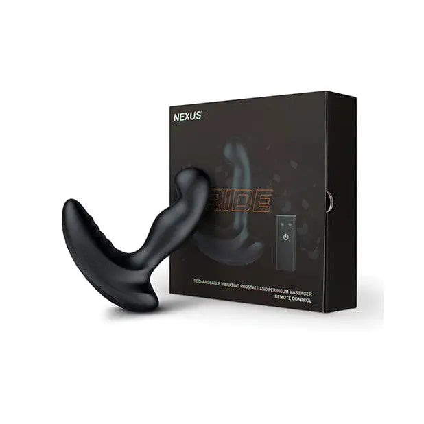 Nexus Prostate Vibrator Nexus Ride Prostate Massager - Black at the Haus of Shag