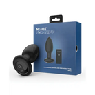 Nexus Tornado Rechargeable Remote-Controlled Rotating & Vibrating Textured Silicone Anal Plug Black - Butt Plug