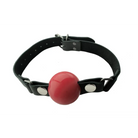 Nickel Free Silicone Ball Gag Large Red - Ball Gag