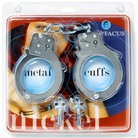 Nickle Single Lock Handcuffs - Cuffs