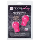 CalExotics Stimulators Pink Nipple Play Advanced Silicone Nipple Suckers at the Haus of Shag