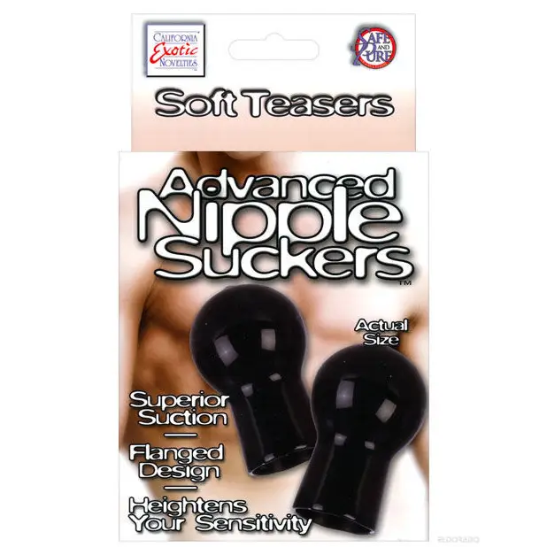 Nipple Play Advanced Nipple Suckers - Black - Stimulators