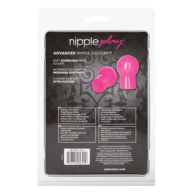 Nipple Play Advanced Nipple Suckers - Stimulators