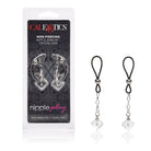 CalExotics Sextoys for Women Nipple Play Non Piercing Nipple Jewelry Crystal Gem at the Haus of Shag