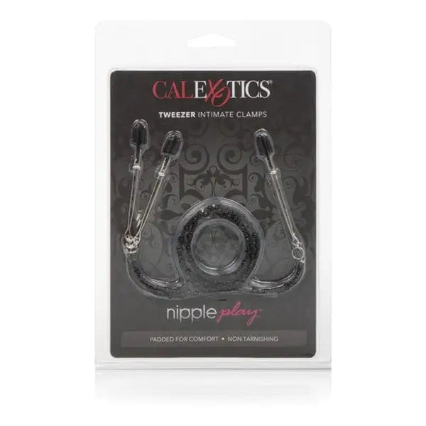 CalExotics Sextoys for Women Nipple Play Tweezer Intimate Clamps at the Haus of Shag