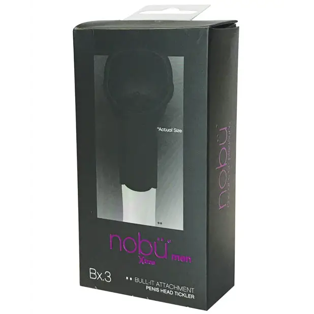 Nobu Bull-it Head Tickler Attachment - Black - Wand Attachment