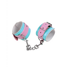 Nobu Fetish Handcuffs - Pink/blue - Cuffs