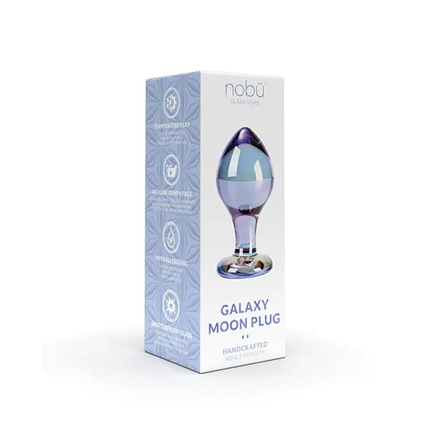 Nobu Galaxy Moon Plug - Blue - Butt Plug