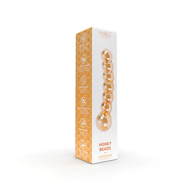 Nobu Honey Beads - Amber - Realistic Dildo