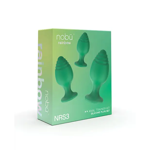 Nobu Rainbow Silicone Plug Set - Butt Plug