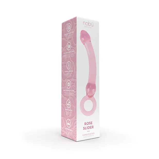 Nobu Rose Slider - Pink - Realistic Dildo