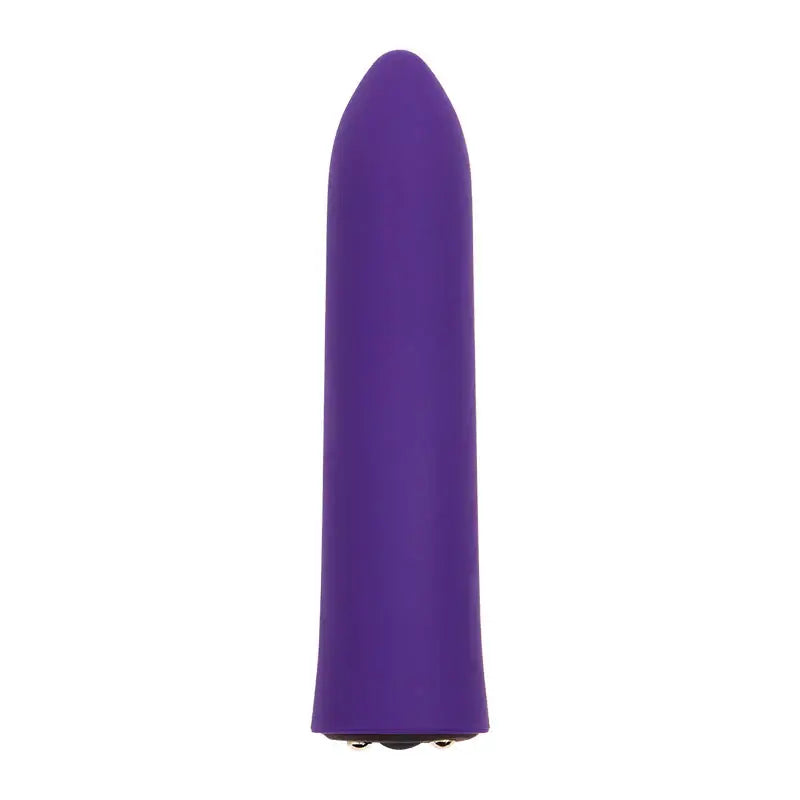 Purple, ultra-smooth Sensuelle Point Bullet vibrator with a rounded tip for precision