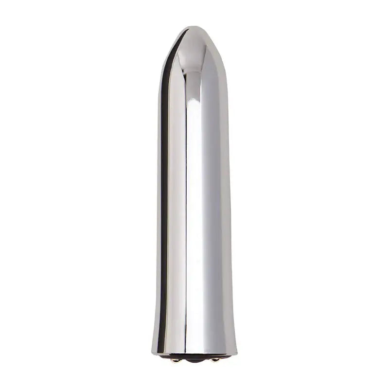 Sleek, ultra smooth Nu Sensuelle Point Bullet vibrator with a rounded tip for precision