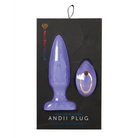 Nu Sensuelle Roller Motion Andii Plug - Purple - Powered Butt Plug