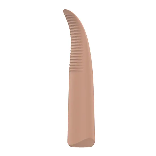 NUDE Laurel Rechargeable Travel Massager - Tan - Stimulators