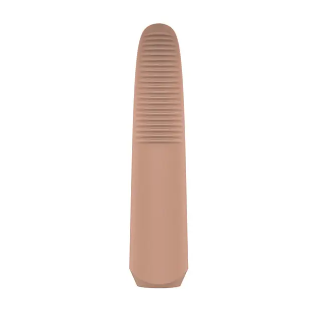 NUDE Laurel Rechargeable Travel Massager - Tan - Stimulators