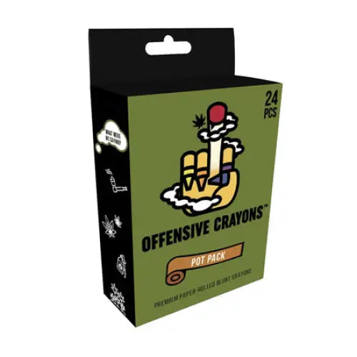 Offensive Crayons Pot Pack - Party Supplies