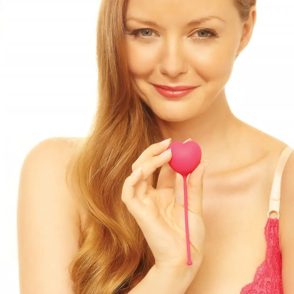 OhMiBod LoveLife Flex Kegel Exerciser 3-Piece Set Pink - Kegel Balls