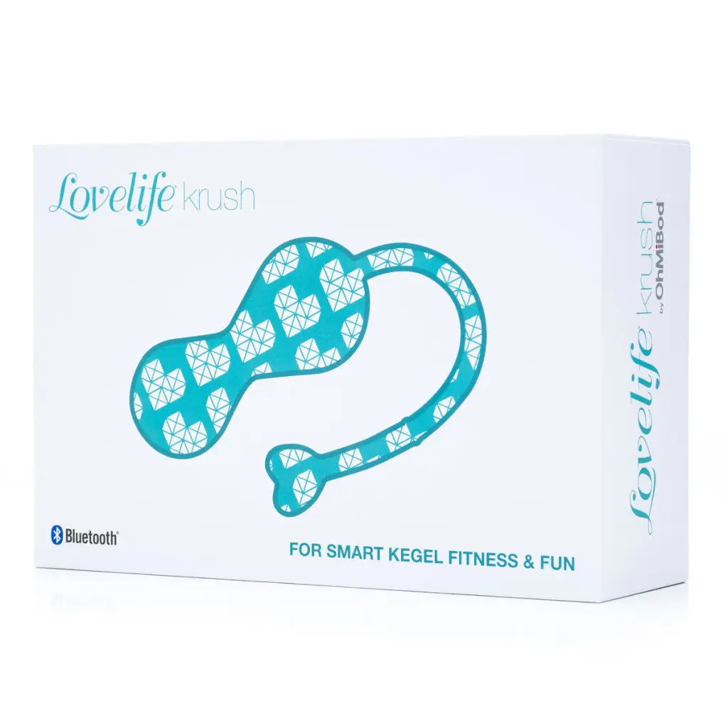 OhMiBod LoveLife Krush Smart Kegel Fitness Turquoise - Kegel Balls