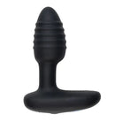 OhMiBod LUMEN Vibrating Plug with ribbed texture and flared base