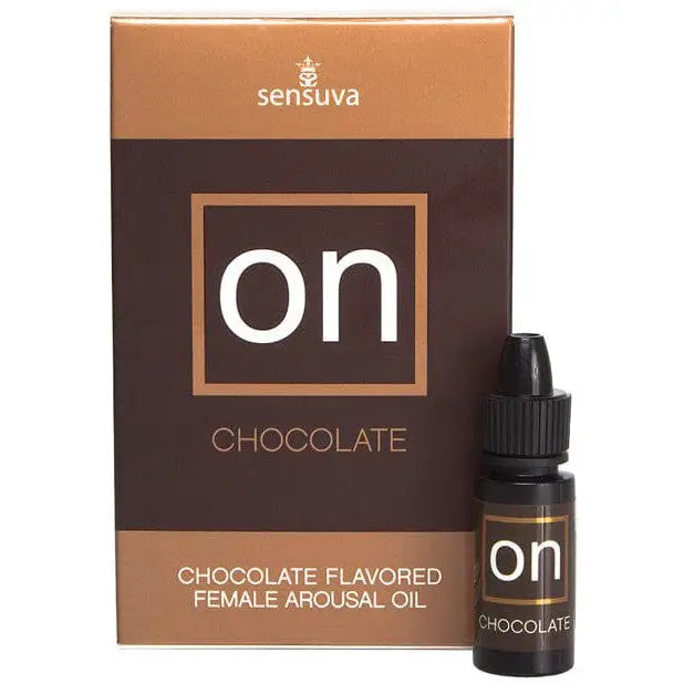 Sensuva Sexual Enhancers On Arousal Oil - 5 Ml Chocolate at the Haus of Shag