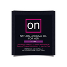 On For Her Arousal Oil Ultra - Single Use Ampoule - Clitoral Stimulant