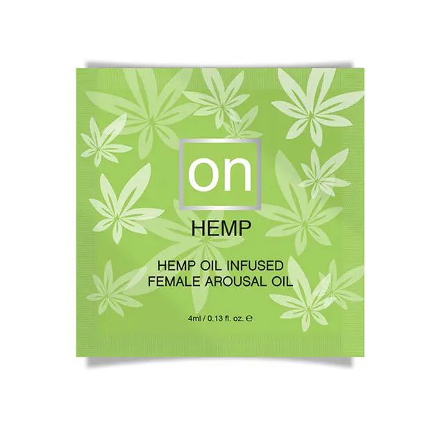 On Hemp Oil Infused Female Arousal Oil - Single Use Ampoule - Clitoral Stimulant