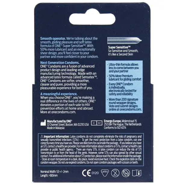 Product image: Samsung S3 battery in One Super Sensitive Condoms packaging