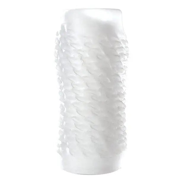 Optimale 2 Way Strokers Link-Clear: Close-up of White Vase with White Background