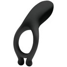 Black Optimale Rechargeable Vibrating C Ring in sleek, modern design for enhanced pleasure