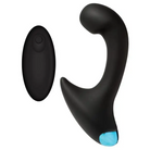 Doc Johnson Powered Plug Optimale Vibrating P Massager W/wireless Remote - Black at the Haus of Shag