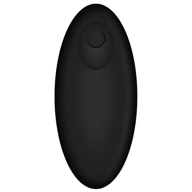 Doc Johnson Powered Plug Optimale Vibrating P Massager W/wireless Remote - Black at the Haus of Shag