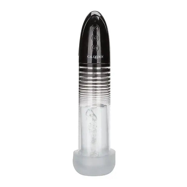 CalExotics Penis Enhancement Optimum Series Executive Automatic Smart Pump - Black at the Haus of Shag