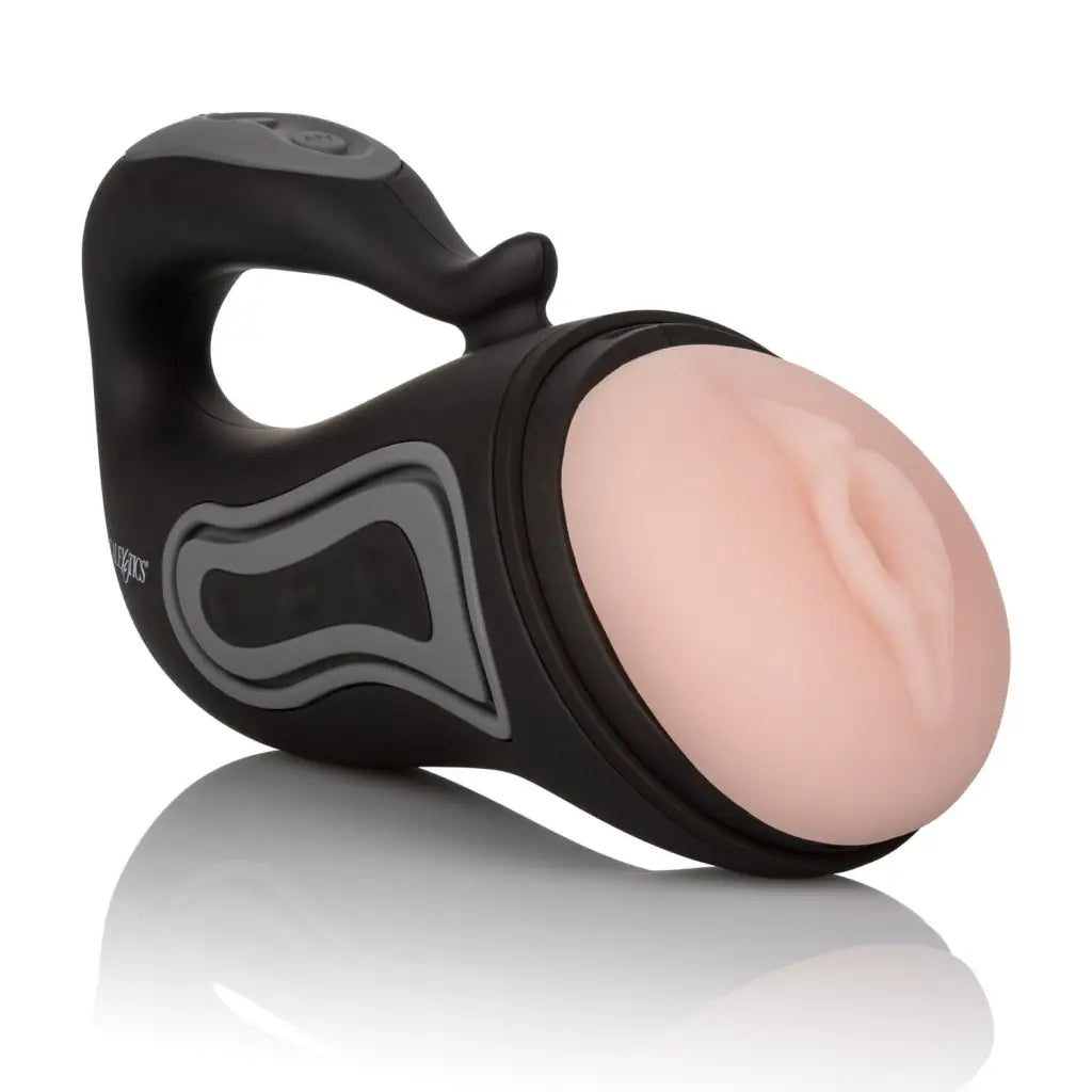 CalExotics Vibrator Optimum Series Grip N Stroke at the Haus of Shag