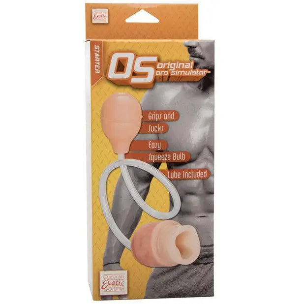 CalExotics Penis Enhancement Optimum Series Original Oro Stimulator - Ivory at the Haus of Shag