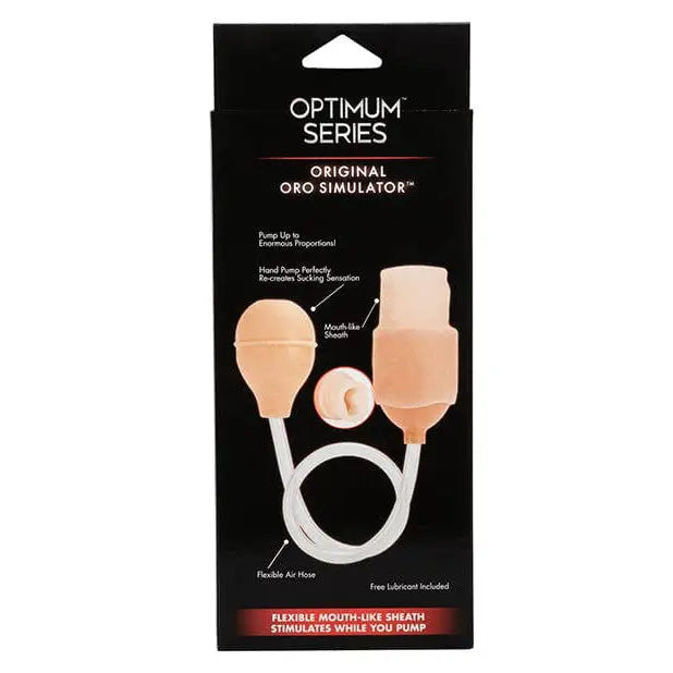 CalExotics Penis Enhancement Optimum Series Original Oro Stimulator - Ivory at the Haus of Shag