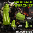 Orc Silicone Dildo with Grue Varche - 3D Modeling Kit; perfect for dual stimulation users