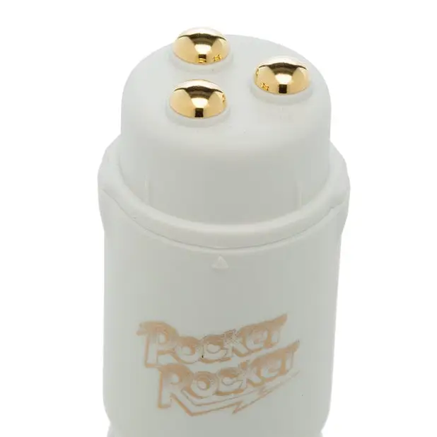 Doc Johnson Stimulators Original 4" Pocket Rocket - Ivory at the Haus of Shag