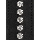 Five round, brilliant-cut diamonds on a studded collar from the ’Ouch! Diamond Studded Collar’