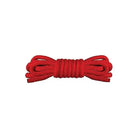 Ouch! Japanese Rope by Shots America: Coiled red rope with looped ends for easy use